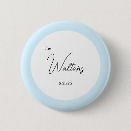 Minimalistischer Hochzeitsbutton Button