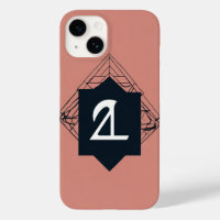 Minimalistischer Indie Rock Band Logo iPhone Case