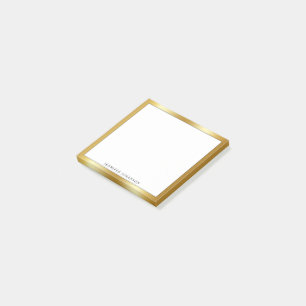 Minimalistischer Individuelle Name Beruflich Moder Post-it Klebezettel