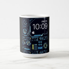Minimalistischer IT-Spezialist-Arbeitsplatz-Mug Kaffeetasse