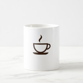 ☕ Minimalistischer Kaffee Cup - Barista & Café Vib Kaffeetasse