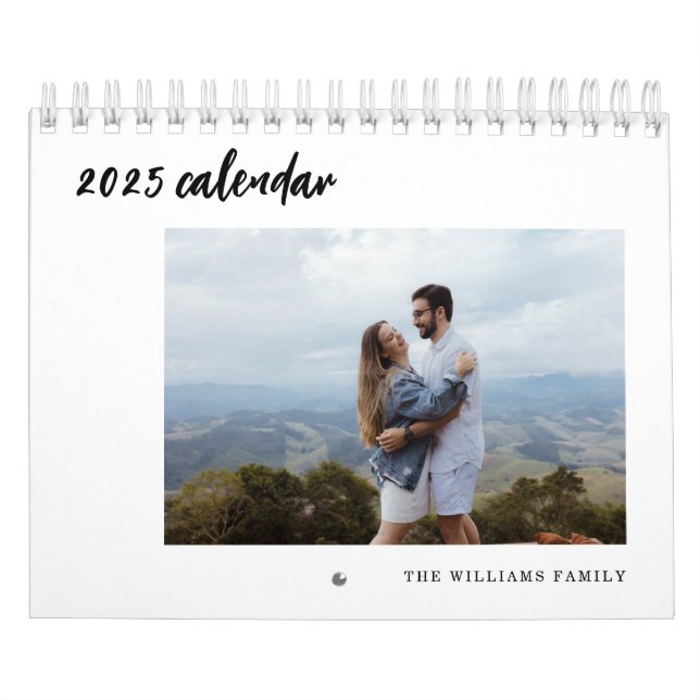 Minimalistischer Kalender mit benutzerdefinierten  (Titelbild)