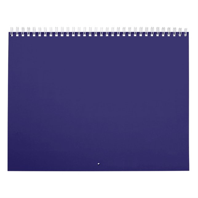 Minimalistischer Kalender | Navy | Planen mit Ziel (Titelbild)