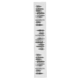 Minimalistischer Kiefernwaldtisch Großer Tischläufer