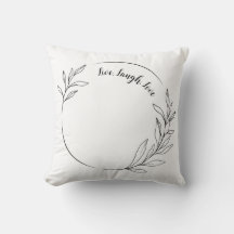 Minimalistischer Kissen