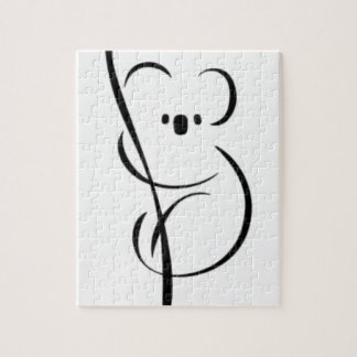 Minimalistischer Koala