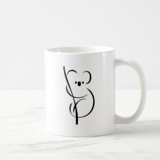Minimalistischer Koala Kaffeetasse