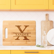 Minimalistischer Letter-X-Monogramm-Individuelle N