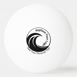 Minimalistischer Logo-Ersatz & Benutzerdefinierter Tischtennisball