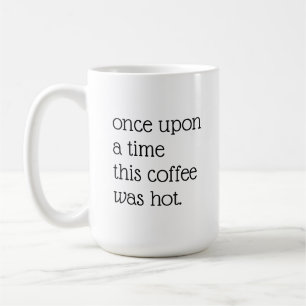 Minimalistischer lustiger sarkastischer Kaffee-Hum Kaffeetasse