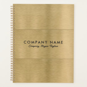 Minimalistischer Luxus Metallic Gold Textur Planer