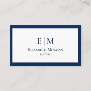 Minimalistischer Luxus Visitenkarte