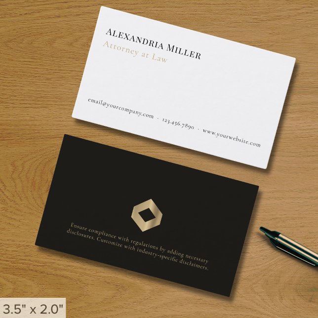 Minimalistischer Luxus Visitenkarte (Von Creator hochgeladen)