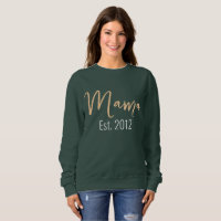 Minimalistischer MAMA-Jahreswechsel Mutterkuchen