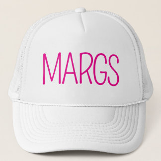 Minimalistischer "MARGS" Junggesellinnen-Abschieds Truckerkappe