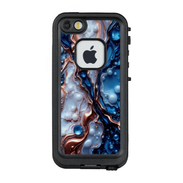 Minimalistischer Marmor iPhone 5/5s Hülle – Elegan (Rückseite)