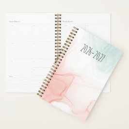 Minimalistischer Marmor-Waschdesign-Planer Planer