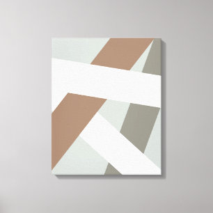 Minimalistischer modern leinwanddruck