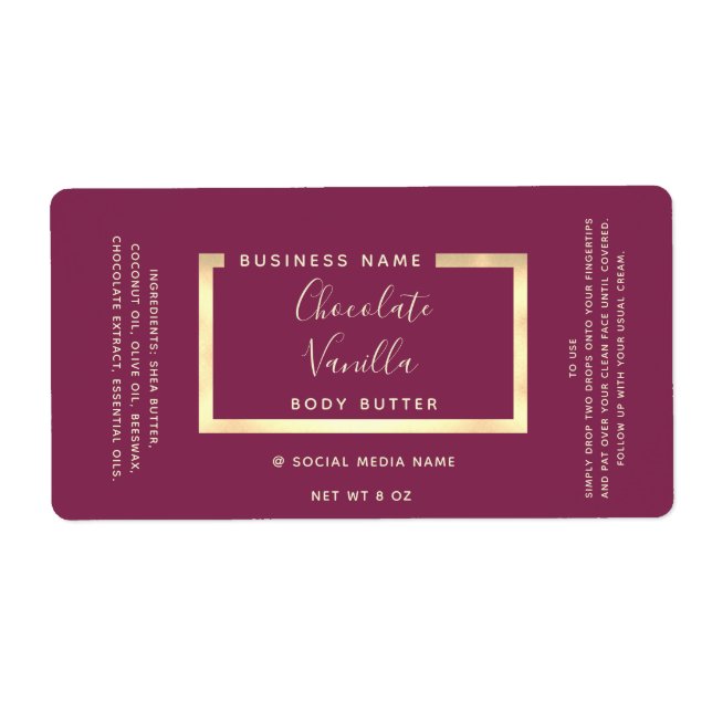 Minimalistischer, moderner typografischer Rahmen (Vorne)