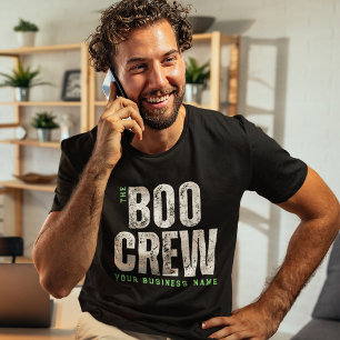 Minimalistischer Name der Boo-Crew T-Shirt