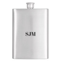 Minimalistischer Name für schwarze Monogramm