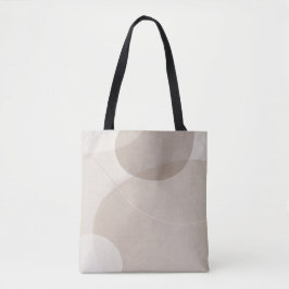 Minimalistischer neutraler abstrakter Stil Tasche