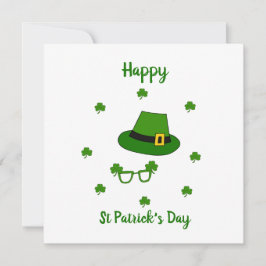 Minimalistischer Niedlicher Happy St Patrick's Day
