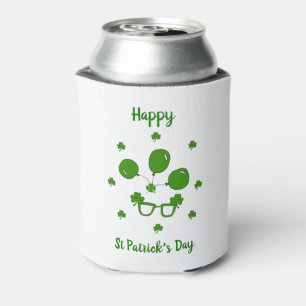 Minimalistischer Niedlicher Happy St Patrick's Day Dosenkühler