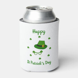 Minimalistischer Niedlicher Happy St Patrick's Day Dosenkühler