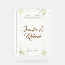 Minimalistischer Niedlicher Hochzeitsempfang