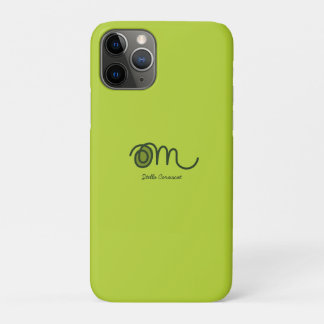 Minimalistischer Om-Handschrift-Personalisiert Case-Mate iPhone Hülle