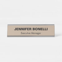 Minimalistischer, personalisierter, kundenspezifis