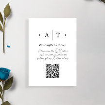 Minimalistischer Punktschwarz-weißer QR-Code Hochz