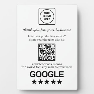 Minimalistischer QR-Code | Moderne saubere benutze Fotoplatte