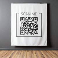 Minimalistischer QR-Code - Prüfung im Business