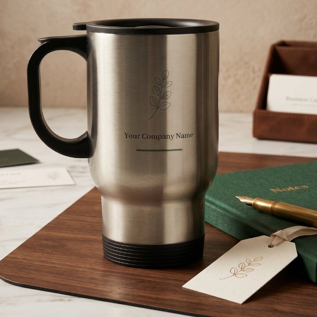 Minimalistischer Reisebecher für geschäftliche Ges (Minimalist Travel Tumbler for Business Gifting 26 Mug)