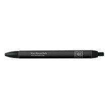 Minimalistischer schwarzer Pen | Kundenspezifische