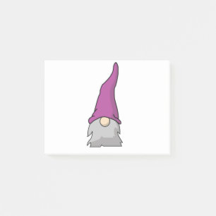 Minimalistischer Skandinavier Gnome Post-it Klebezettel