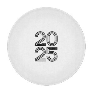 Minimalistischer T - Shirt 2025 - Entwurf für das Schneidebrett