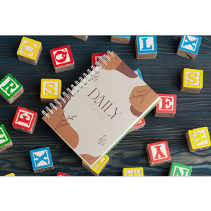 Minimalistischer Tagesplaner" Produktivität und Or Planer