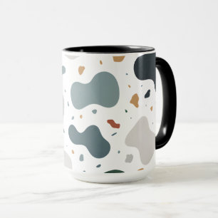Minimalistischer Terrazzo-Stil - Kundenspezifische Tasse