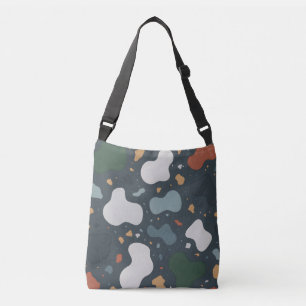 Minimalistischer Terrazzo-Stil - Kundenspezifische Tragetaschen Mit Langen Trägern