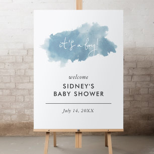 Minimalistischer Tintenstrahl Es ist eine Baby-Dus Poster