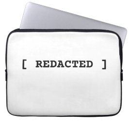 Minimalistischer typografischer Profi Laptopschutzhülle
