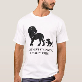 Minimalistischer Vatertag T - Shirt - Moderne Kuns