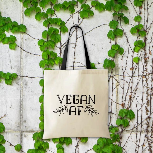 MINIMALISTISCHER VEGANER AF TRAGETASCHE (Von Creator hochgeladen)