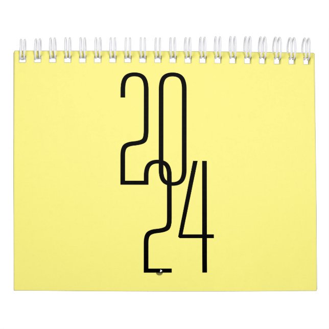 Minimalistischer Wandkalender (Titelbild)