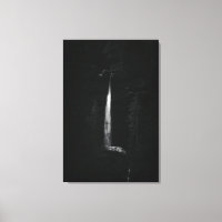 Minimalistischer Wasserfall Peričnik Slowenien