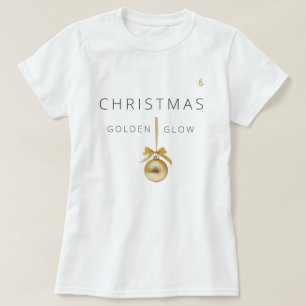 Minimalistischer Weihnachtsbaum in Linienkunst   K T-Shirt