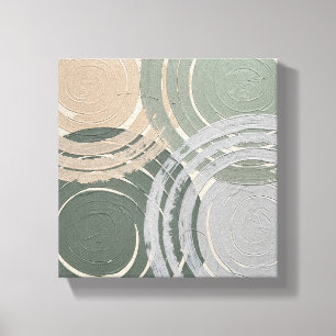 Minimalistischer Zen-Abstrakter Mauer Kunst Schi Leinwanddruck